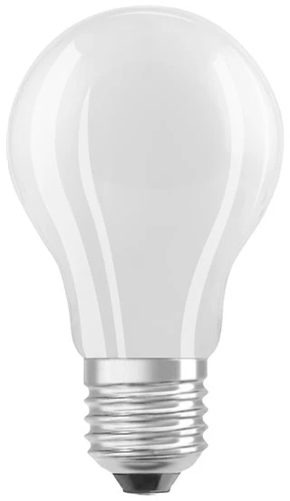 Osram 4,8W LED lemputė CLASSIC A, E27, baltos matinės sp., 2700K, dimeriuojama