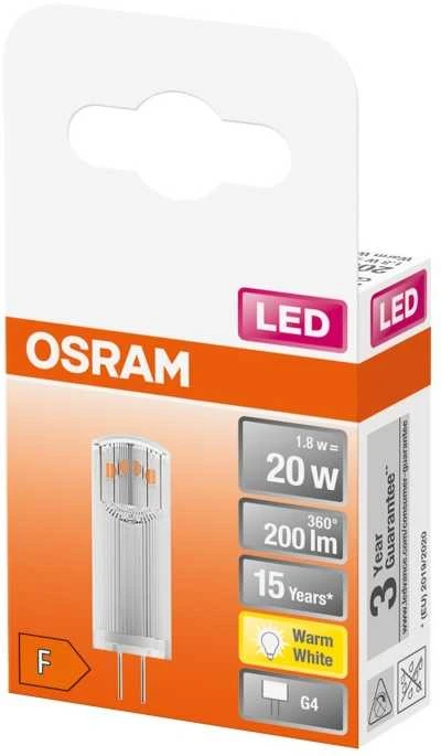 Candellux Lemputė LED G4 1,8W 200LM 2700K OSRAM