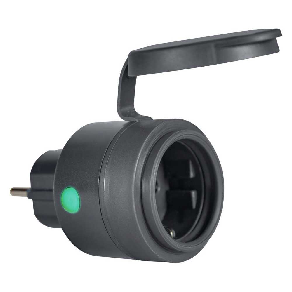 Išmanus lizdas LEDVANCE SMART+ WIFI COMPACT, antracito sp.