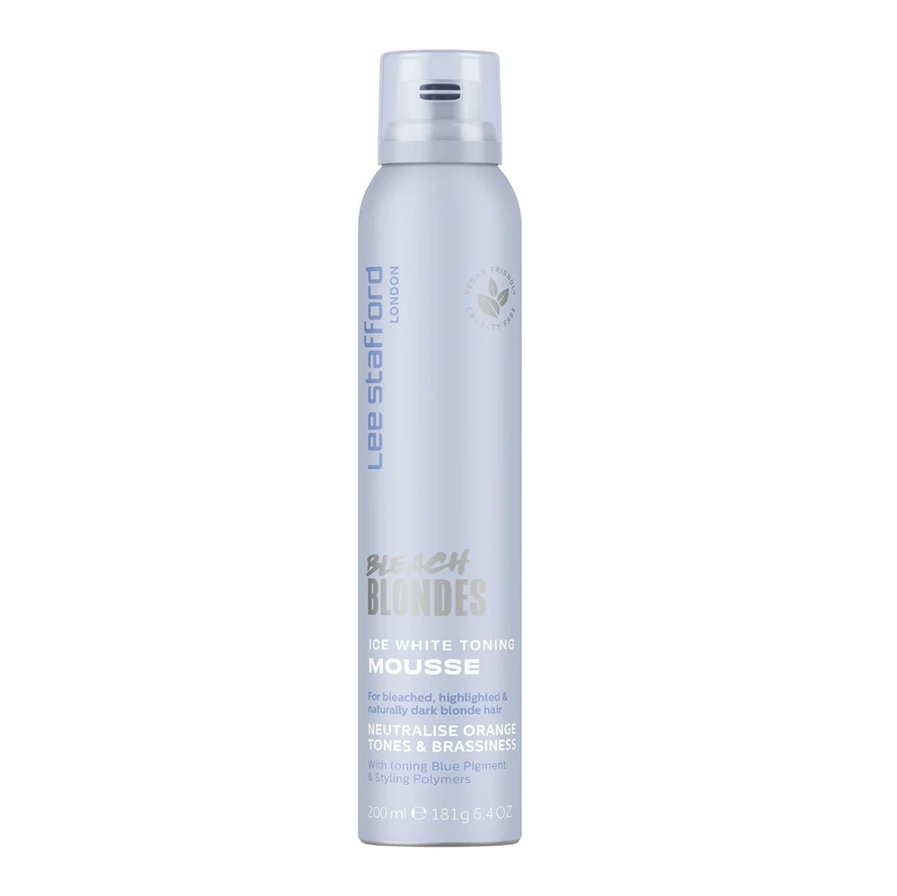 Lee Stafford Lee Stafford - Bleach Blondes Ice Baltas, Tonizuojančios Putos 200 ml