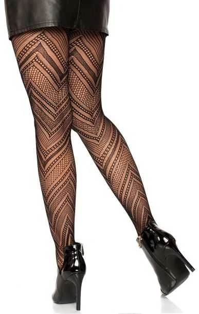 Leg Avenue Europe „Chevron“ tinklo stygų laikikliai