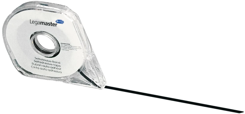 Legamaster lentos pertvaros juosta 3 mm x 8 m juoda, 3 m, juoda, 9 cm, 3 mm, 8000 mm, 23 g