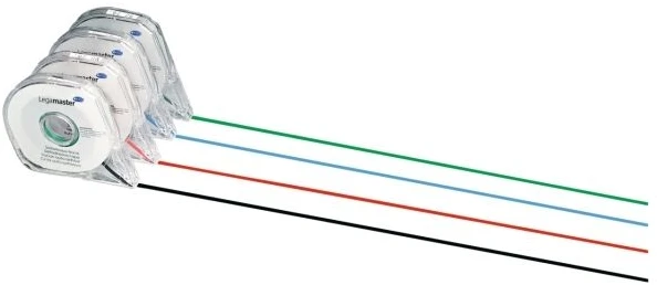 Legamaster Lipni juosta Legamaster dėkle planuotojams 2,5mmx16m, Raudon