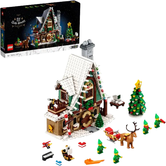 LEGO® Elfų klubo namelis (10275) Konstravimo rinkinys (1 197 dalys) 10275