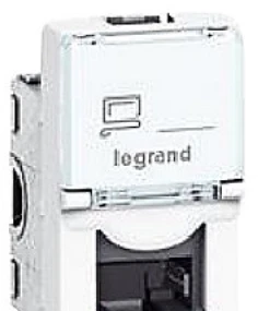 RJ45 lizdas Mosaic UTP 6 Legrand 076561 (baltas)