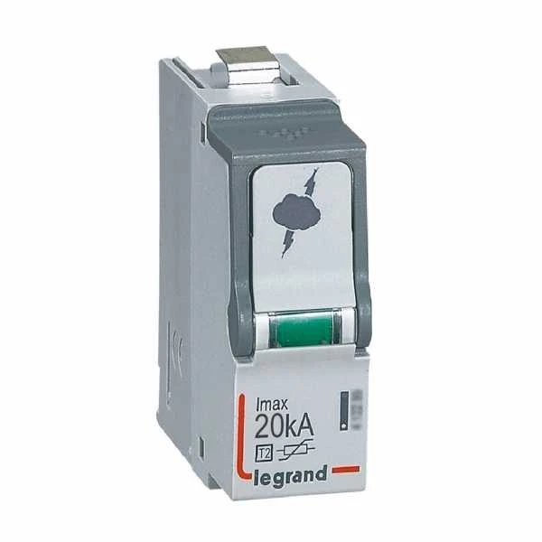 VIRŠĮTAMPIŲ RIBOTUVO ĮDĖKLAS LE-412297 2 TIPAS 20 kA LEGRAND