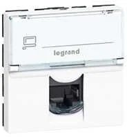 LEGRAND Duomenų išvestis KAT 6A STP jungtis su fiksavimo jungtimi 2 moduliai Balta