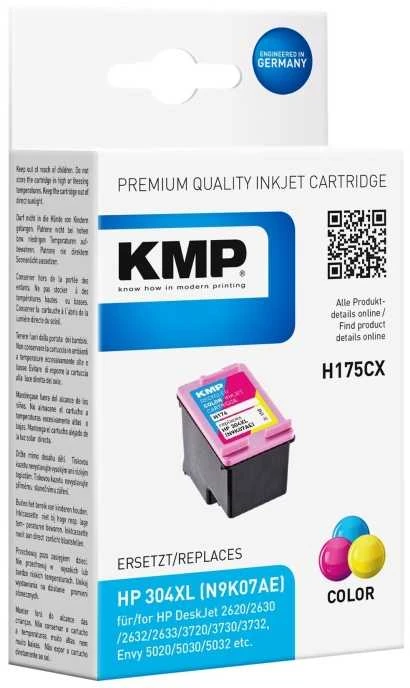 Legrand KMP 1760,4030 - Compatible - Pigment-based ink - Cyan,Magenta,Geltona - HP - HP DeskJet 2620 HP DeskJet 2630 HP DeskJet 2632 HP DeskJet 2633 HP DeskJet 3720 Series HP DeskJet... High (XL) Yield