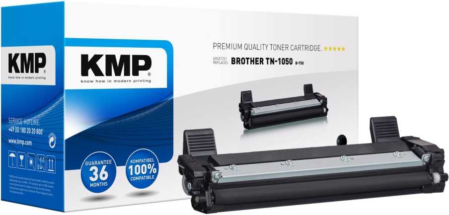 Legrand KMP B-T55 Toneris juodas, suderinamas su Brother TN-1050