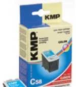 Legrand KMP C58 rašalo kasetės spalva suderinama su Canon CL-41