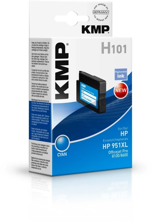 Legrand Tusz KMP KMP H101 ink cartridge cyan compatible with HP CN 046 AE - 1723,4003