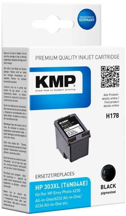 Legrand KMP H178 rašalo kasetė juoda, suderinama su HP T6N04AE 303 XL