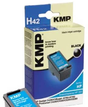 Legrand Tusz KMP KMP H42 rašalo kasetė juoda komp. w. HP CB336EE Nr. 350 XL – 1706 4350