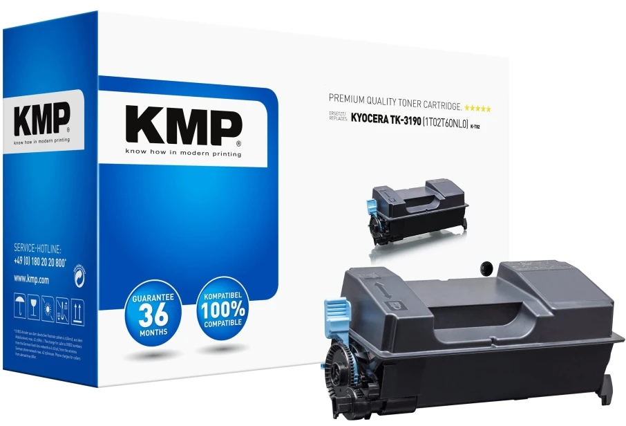 Kyocera Carruzzo KMP K-T82 tonerio kasetė 1 vnt Derantis Juoda