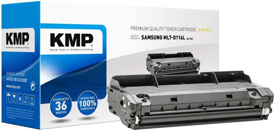 KMP SA-T68 Toneris juodas, suderinamas su Samsung MLT-D116L