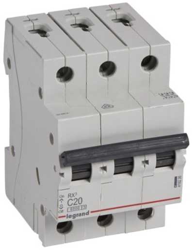 VAROMASIS JUNGIKLIS LE-419236 TRIFAZIS 20 A C TIPAS LEGRAND