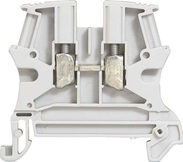 Legrand 037162 2 laidų šynų jungtis 6 mm² pilka 037162