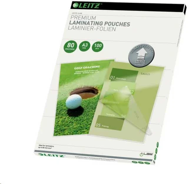 Leitz 74850000 laminavimo vokelis 100 vnt