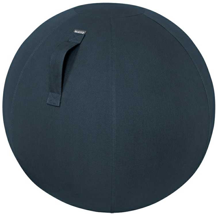 Sėdėjimo kamuolys Leitz Ergo Cosy, 65cm, aksominės pilkos spalvos