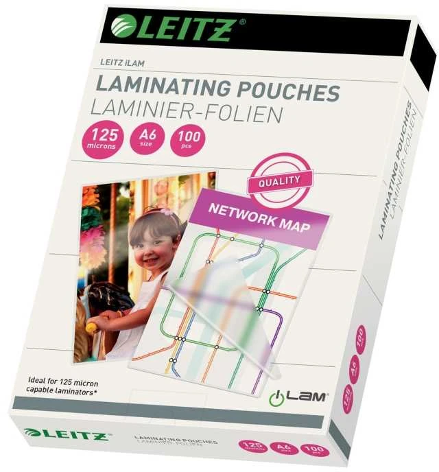 Leitz Leitz EVA A6 2x125mµ, Transparent, 115 mm, 30 mm, 160 mm, 530 g, 100 pc(s)