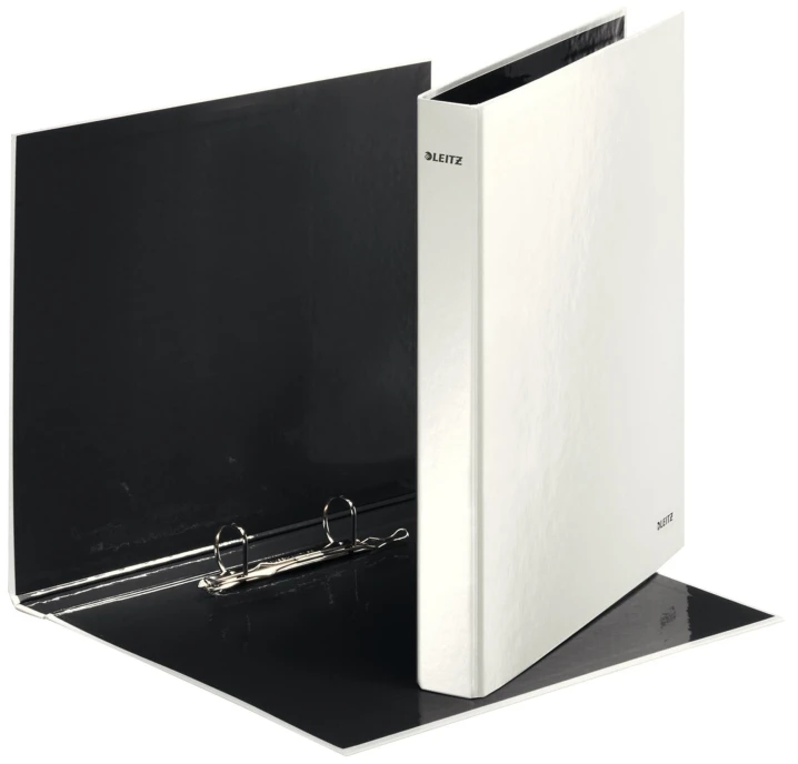 Segregatorius Leitz Wow 2 žiedinis A4 40 mm balta (42410001)