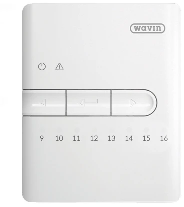 Šildomų grindų automatika Wavin Sentio, išplėtimo modulis 8 kanalai/16 išėjimų, EU-208-A