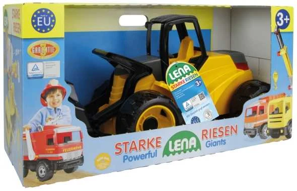Galingas pakrovėjas Lena Giga Trucks gelt/juod 65cm