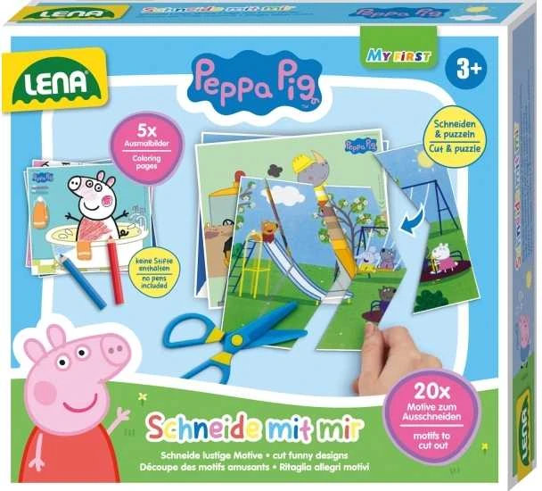 Lena Peppa Pig rankdarbių rinkinys su pavyzdžiais