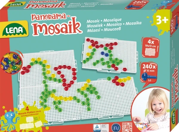Lena Mozaika panorama XL transparentna 240 dalys