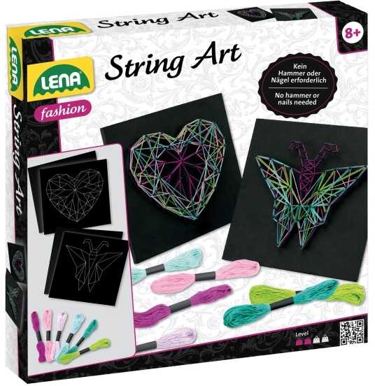Lena Amatų žaidimas String Art (Naudoti A+)