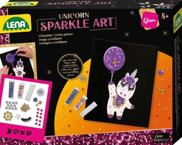 Lena Unicorn Sparkle Art rankdarbių rinkinys