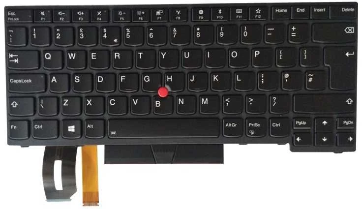 Lenovo 01YP308, Klaviatūra, JK anglų kalba, Lenovo, Thinkpad T480s/E480/L480