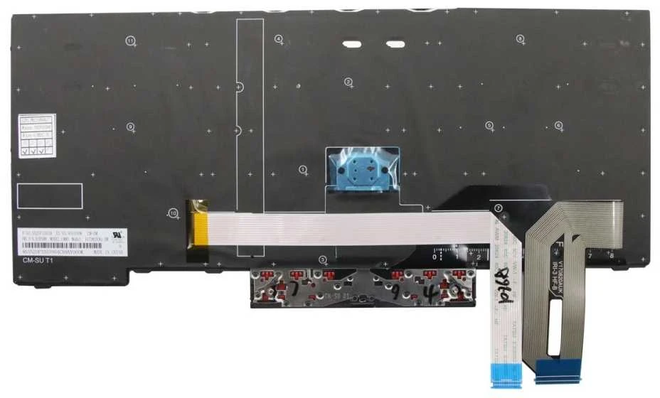 Lenovo 01YP489, Klaviatūra, Danų k., Lenovo, Thinkpad T480s/E480/L480