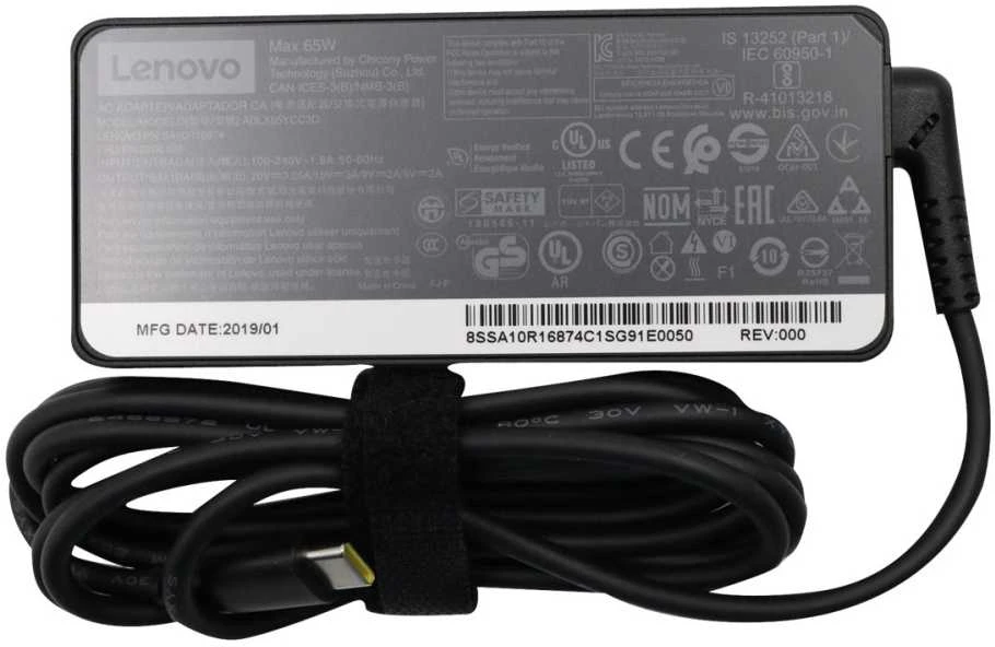 Lenovo 65W maitinimo blokas su USB-C jungtimi
