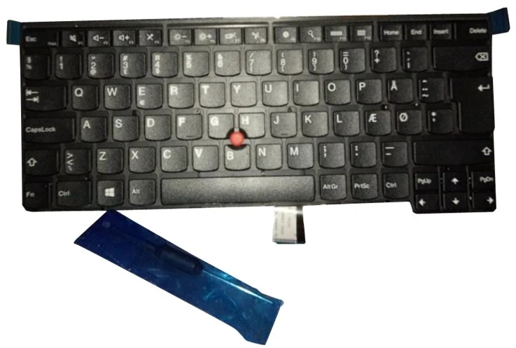 Lenovo 04Y0833, Klaviatūra, Danijos kalba, Lenovo, „ThinkPad T431s/T440s“