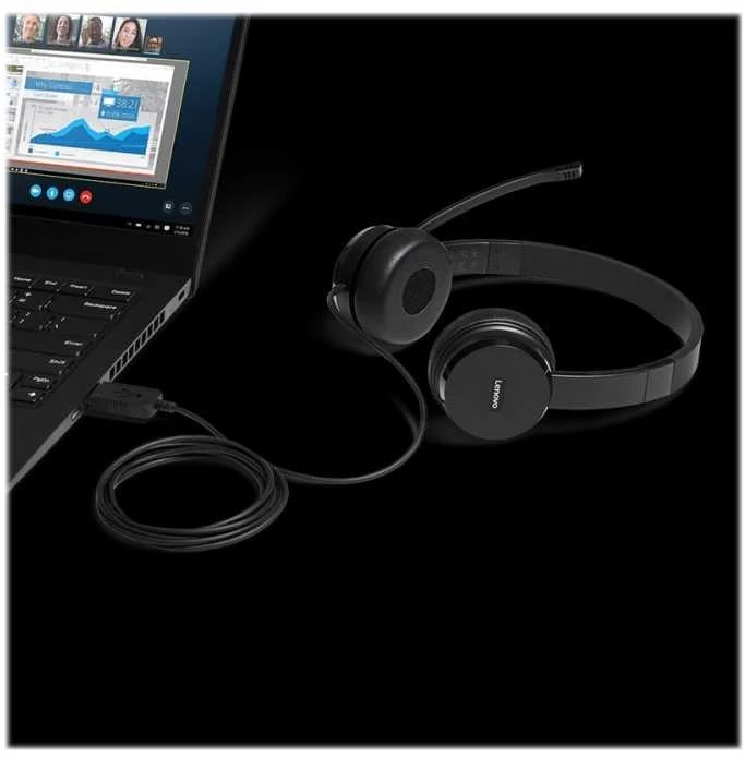 LENOVO ausinės 100 USB Mono Ausinės
