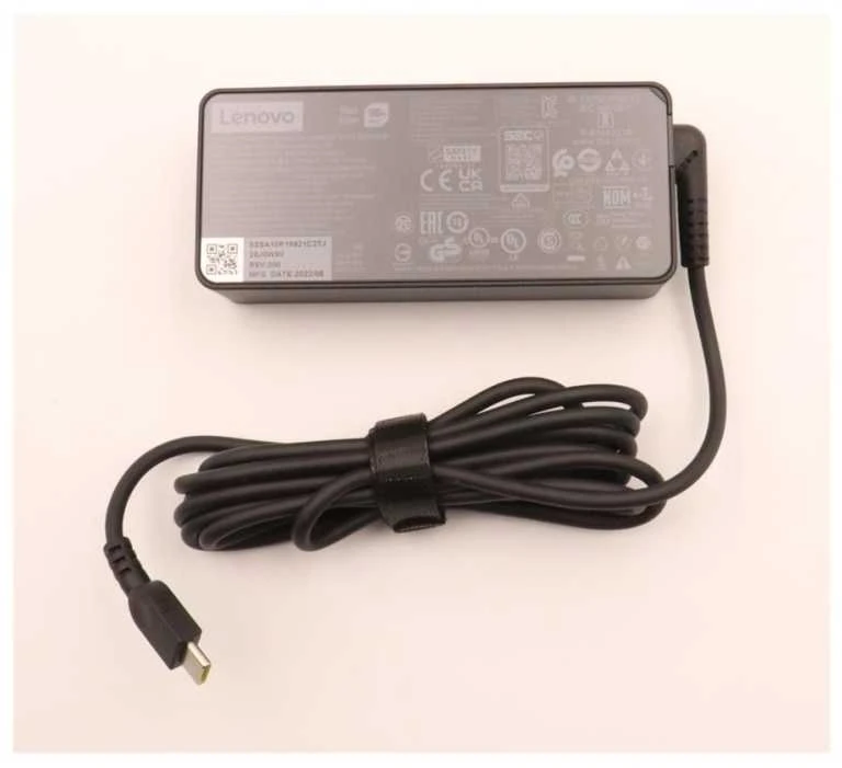 Lenovo 5A10W86254 USB-C Maitinimo šaltinis, PD 65W 20/15/9/5V 3P WW CHY, Juoda