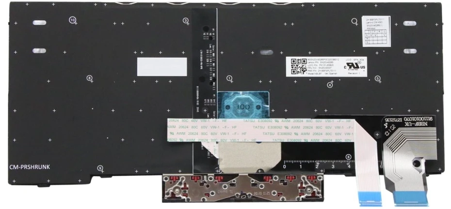 Lenovo 5N20V43337, Klaviatūra, Klaviatūros apšvietimas, Lenovo, ThinkPad X13 Gen 1