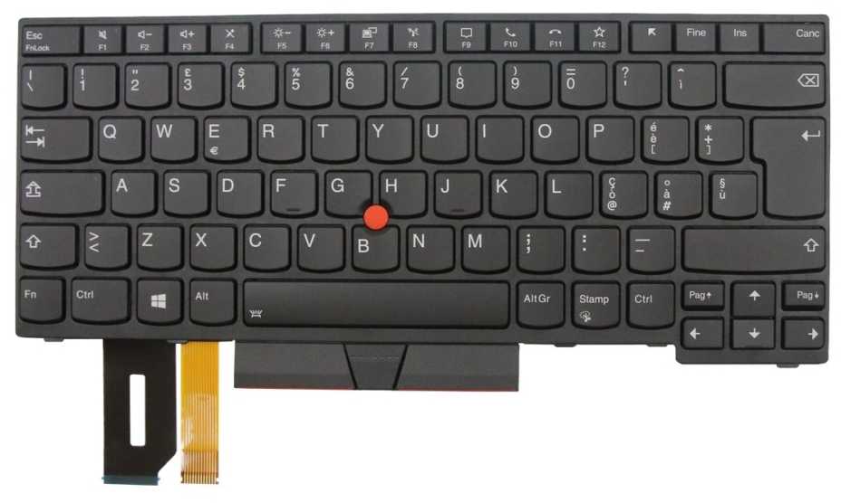 Klaviatūra Lenovo CMFL-CS20,BK-BL,CHY,ITA