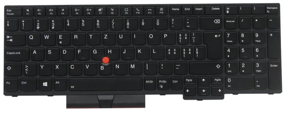 Atmintis do laptopa Lenovo Lenovo 5N20V78021 dalys zamienne do notatników Klaviatūra