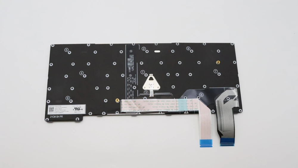 Lenovo 5N21H77060, Klaviatūra, Klaviatūra su apšvietimu, Lenovo, ThinkPad X13 Gen 3