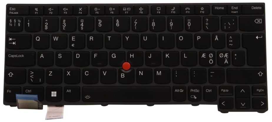 Klaviatūra Lenovo SER2 KBD (5N21H77095)