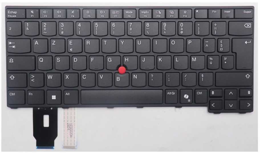 Lenovo French išdėstymas klaviatūra for