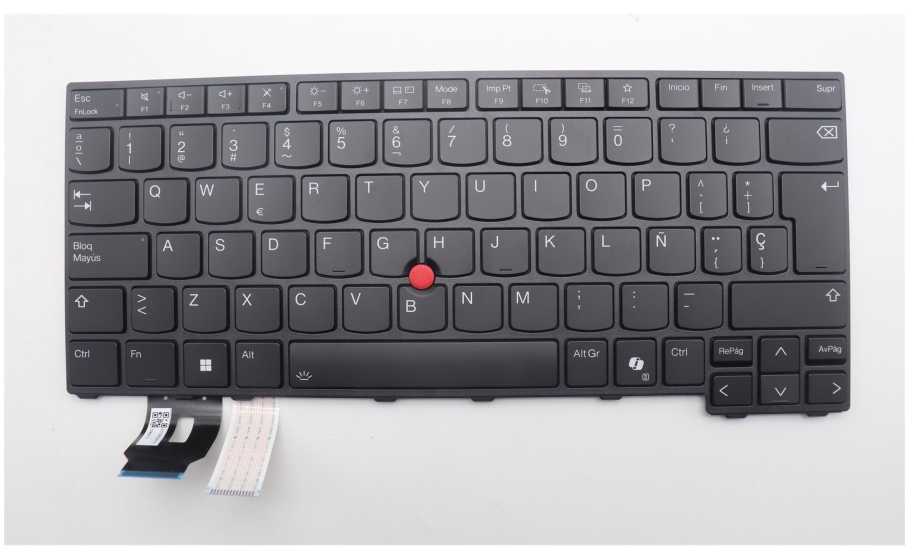 Lenovo Lenovo 5N21M38150 dalys zamienne do notatników Klaviatūra