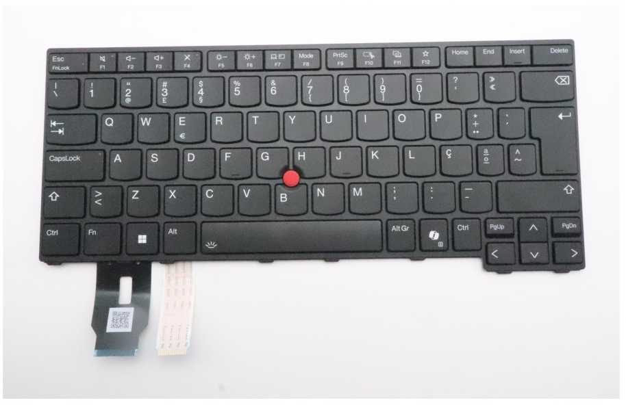 Lenovo Lenovo 5N21M38332 dalys zamienne do notatników Klaviatūra