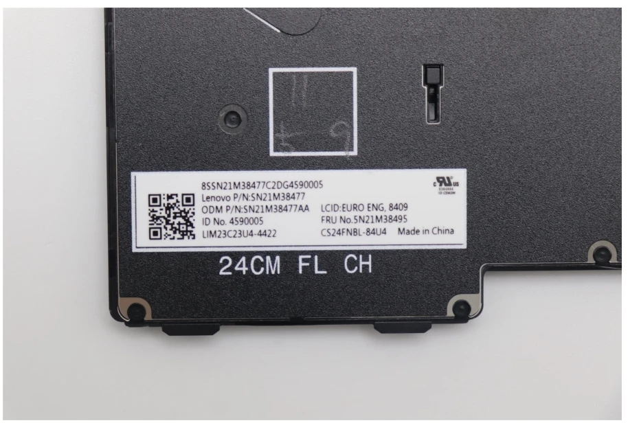 Lenovo 5N21M38495, Klaviatūra, Lenovo, „ThinkPad T14 Gen 5“