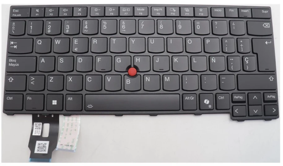 Klaviatūra Lenovo 5N21M38540 (NB_KYB 4C4TT50B-BK-CHY-SPA)