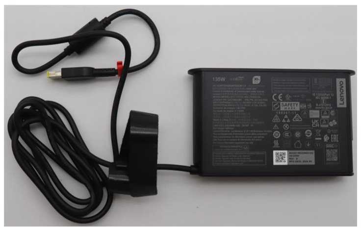 Nešiojamojo kompiuterio maitinimo adapteris Lenovo Lenovo AC_ADAPTER Slim 135W 20V 3P WW DEL (5A11K67846)