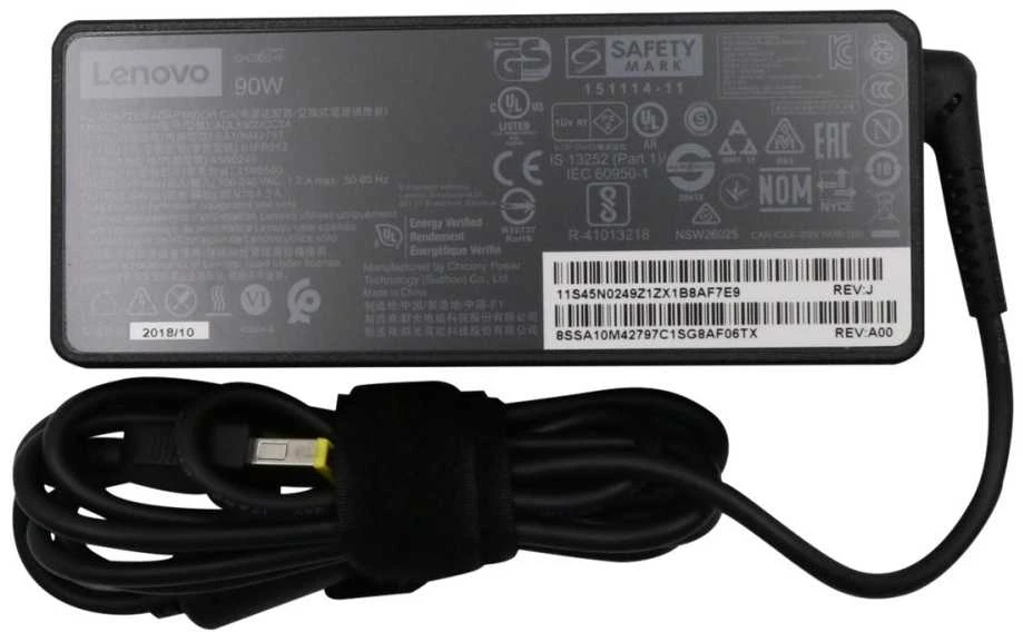 Nešiojamojo kompiuterio maitinimo adapteris Lenovo 90 W, 5 A, (01FR052)
