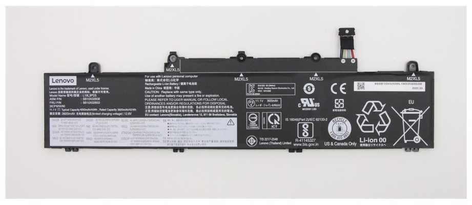 Bateria Lenovo LG L19L3PD5 11.1V45Wh3cell